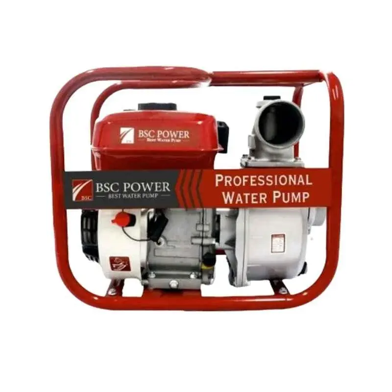 [VKDGPL-2025-26-460] BSC Power WP-30 7.5HP 212cc 3 inch Gasoline Powered Portable Agricultural Water Pump Set