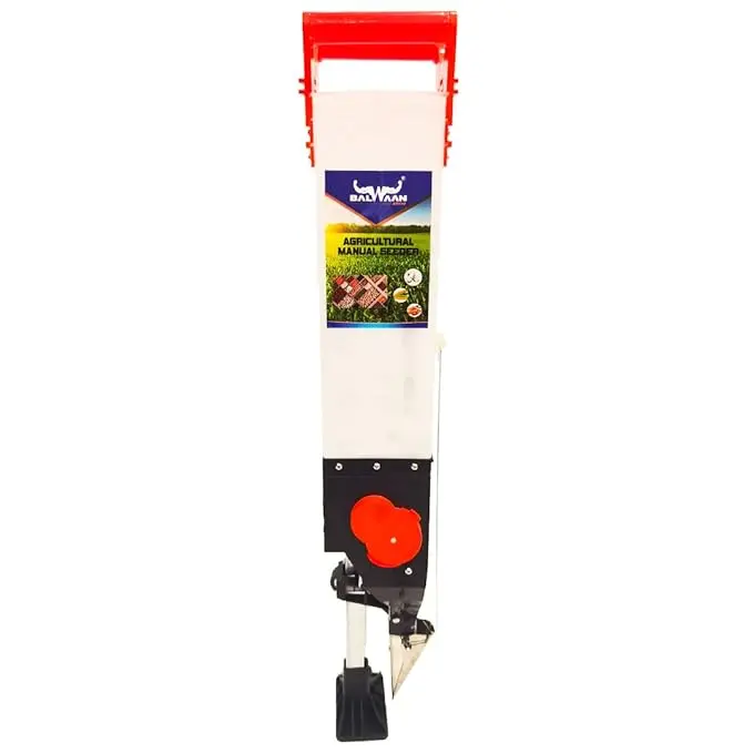 [VKDGPL/25-26/98552] BALWAAN Krishi Agricultural Manual Seeder S-1 | Single Barrel Agricultural Seeder | Garden Tool Adjustable Manual Plant Seeder | for Garden Vegetable Farm Gardening Supplies